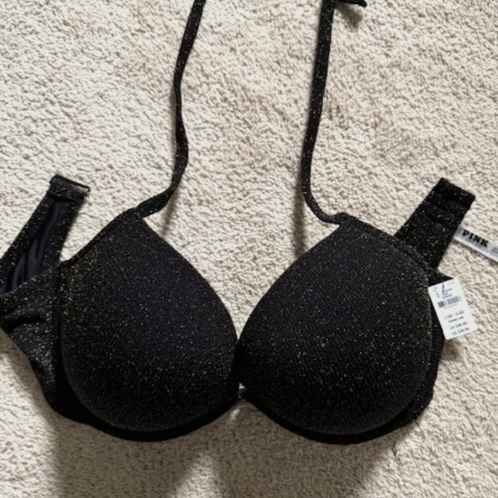 VS Pink Push Up Bikini Top